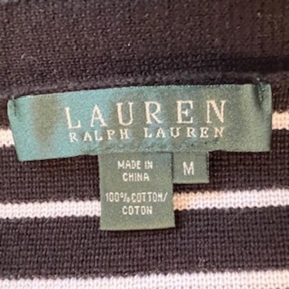 Lauren Ralph Lauren Women's Cotton Halter Top Medium - Picture 9 of 13